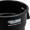Global Industrial 55 Gallon Garbage Can, Black 240464BK - alternate 4